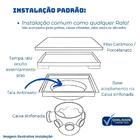 Kit 4 Ralos Oculto 15 X 15 Sistema Drenagem Invisível Seca Pi
