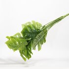 Kit 4 Ramo Planta Artificial Costela De Adão Decoração 43cm