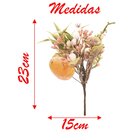 Kit 4 Ramos Artificiais De Páscoa Decoração Folhas E Ovinho 2