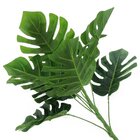 Kit 4 Ramos Costela De Adão Decorativo Artificial Plástico Ve