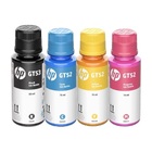 Kit 4 Refil Tinta Impressora Hp 52 Gt52 + 53 Gt53 ( Gt51 ) Or