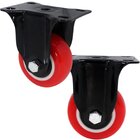 Kit 4 Rodas Rodinhas Rodizio Reforçado Anti Risco De 75x32mm