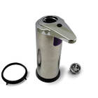 Kit 4 Saboneteira Inox Dispenser De Sabão Liquido Ou Álcool G