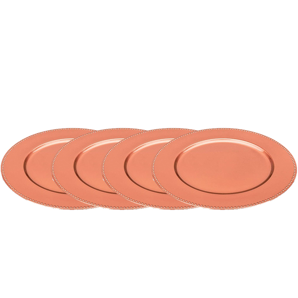 Kit 4 Sousplat Shine Ø33cm Brinox Jogo Americano Para Pratos