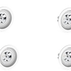 Kit 4 Spot Embutir Ar70 Redondo Branco Recuado - Saveenergy