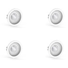 Kit 4 Spot Embutir Par20 Redondo Branco Recuado - Saveenergy