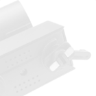 Kit 4 Spot Longo Led Mr16 Para Trilho Eletrificado Branco 650