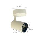 Kit 4 Spot Sobrepor C/ Led 7w 6000k Branco