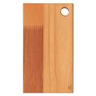 Kit 4 Tábuas Para Servir Hambúrguer 27x15cm De Madeira Eucal