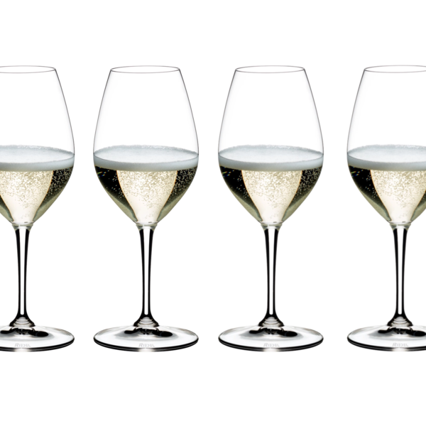 Kit 4 Taça Riedel Overture 003 Vinho Branco Espumante 22,1cm