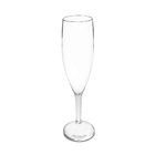 Kit 4 Taças Champagne Kit 4 Cores - Acrílico Ps