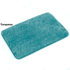 Kit 4 Tapetes Banheiro Super Soft Margarida 60cm X 40cm Blanc