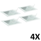 Kit 4 Telas De Reparo Autoadesiva Para Drywall 15x15cm Atlas