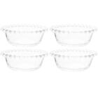 Kit 4 Tigelas Para Sobremesa Wolff Pearl 180ml Bowls Vidro Se
