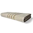 Kit 4 Toalhas 2 Banho 2 Rosto Dubai 100% Algodão Bege