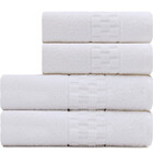 Kit 4 Toalhas Banho E Rosto Para Salão De Beleza Spa Hotel Ac