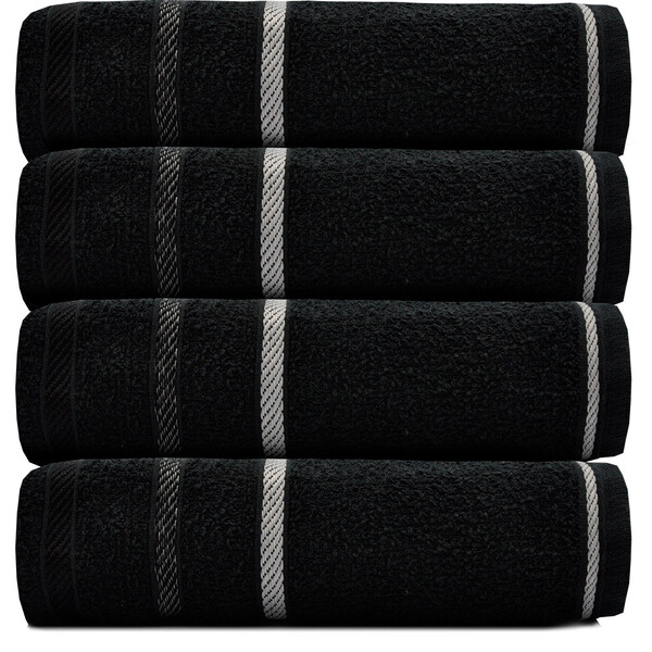 Kit 4 Toalhas De Banho Pop 100 Algodão Salão Manicure Academi