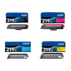 Kit 4 Toner Tn219xl Tn-219xl Brother Original 4 Cores Dcp-l35