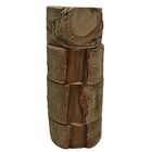 Kit 4 Toquinhos De Madeira Rústica Arte E Decor. Veja Descr.