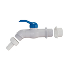 Kit 4 Torneira Esfera Pvc Jardim Tanque 1/2'' 3/4'' Branca