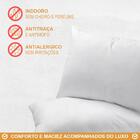 Kit 4 Travesseiros Antialérgico 100% Fibra Siliconada Pura 50