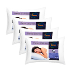 Kit 4 Travesseiros Super Percal Fibra Siliconada Casen