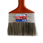 Kit 4 Trincha Pincel P/ Pintura Látex Acrílica 4'' Tigre