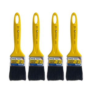 Foto de Kit 4 Trincha Pincel P/ Pintura Tinta Esmalte Óleo 2'' Tigre