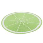 Kit 4 Un Jogo Lugar Americano Redondo Verde 38cm Feito À Mão