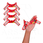 Kit 4 Unid Grampo Sargento Angular 90 Graus Cantoneira Elite