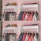 Kit 4 Unidades Arara Roupas Prateleira