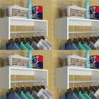 Kit 4 Unidades Araras Roupas Branco