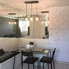 Kit 4 Unidades Paineis Placas Quadratto Revestimento Parede I