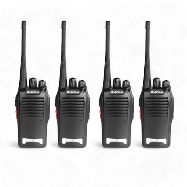 Kit 4 Walkie Talkies Baofeng Bf-777s 16 Canais Alcance 12km