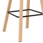 Kit - 4 X Banquetas Altas Cassia - Cinza