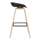 Kit - 4 X Banquetas Altas Cassia - Preto