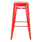 Kit - 4 X Banquetas Altas Iron Tolix - Industrial - Vintage -