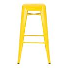 Kit - 4 X Banquetas Altas Iron Tolix - Industrial - Vintage -