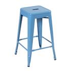 Kit - 4 X Banquetas Iron Tolix - 66 Cm - Industrial - Aço - V