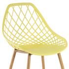 Kit - 4 X Cadeiras Clarice - Cleo - Amarelo