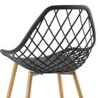 Kit - 4 X Cadeiras Clarice - Cleo - Preto