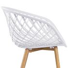 Kit - 4 X Cadeiras Clarice Nest Com Apoio De Braços - Sidera