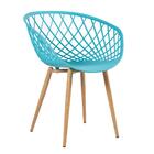 Kit - 4 X Cadeiras Clarice Nest Com Apoio De Braços - Sidera