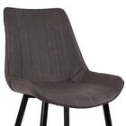 Kit - 4 X Cadeiras Estofadas Chicago - Marrom Vintage