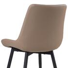 Kit - 4 X Cadeiras Estofadas Chicago - Nude