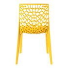Kit - 4 X Cadeiras Gruvyer - Amarelo