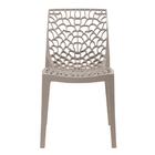 Kit - 4 X Cadeiras Gruvyer - Nude