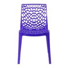 Kit - 4 X Cadeiras Gruvyer - Roxo