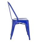 Kit - 4 X Cadeiras Iron Tolix - Azul Escuro