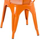 Kit - 4 X Cadeiras Iron Tolix - Laranja